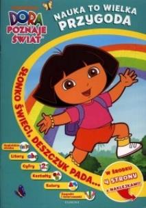 Okładka książki Dora poznaje świat - Słonko świeci, deszczyk pada