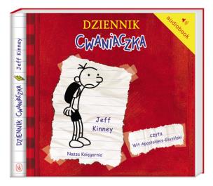 Okładka książki Dziennik cwaniaczka 1. Audiobook