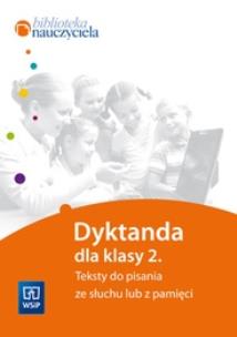 Okładka książki Edukacja wczesnoszkolna Dyktanda kl.2 w.2011 WSIP