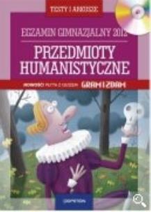 Okładka książki Egzamin po gimnazjum 2012 Testy humanistyczne z płytą CD