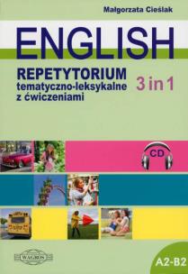 Okładka książki English 3 in 1 Repetytorium tematyczno-leksykalne z ćwiczeniami