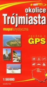 Okładka książki Euromapa Okolice Trójmiasta 1:50 000