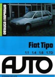 Okładka książki Fiat Tipo 1,1 1,4 1,6 1,7D