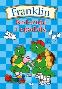Okładka książki Franklin - koloruję i zgaduję 1