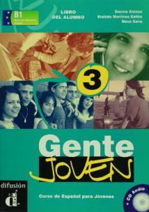 Okładka książki Gente Joven 3 Podręcznik + CD