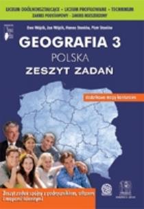 Okładka książki Geografia LO 3 Polska ćw. PPWK NE