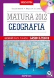 Okładka książki Geografia Matura 2012 Vademecum + CD