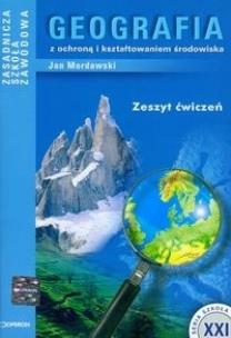Okładka książki Geografia z ochroną i kształtowaniem środowiska zeszyt ćwiczeń