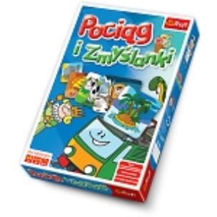 Okładka książki Gra - Pociąg i zmyślanki  TREFL