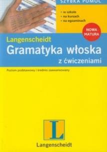 Okładka książki Gramatyka włoska z ćwiczeniami ''L