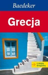 Okładka książki Grecja z mapą drogową przewodnik