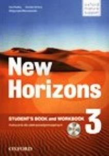 Okładka książki Horizons NEW 3 SB + WB OXFORD