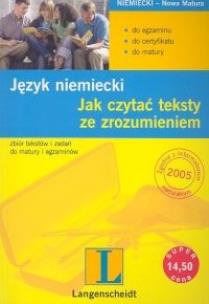Okładka książki Jak czytać tekst ze zrozumieniem - niemiecki ''L