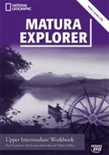 Okładka książki J.Ang. LO Matura Explorer Upper-int. 4 WB NE