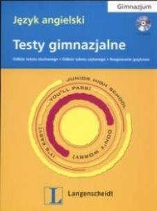 Okładka książki Język angielski. Testy gimnazjalne ''L