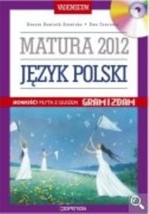 Okładka książki Język polski Vademecum z płytą CD Matura 2012