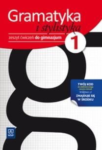 Okładka książki J.polski GIM Gramatyka i Stylistyka 1 ćw. 2011