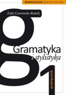 Okładka książki J.polski GIM Gramatyka i Stylistyka 1 w.2011 WSiP