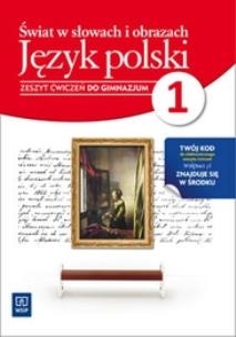 Okładka książki J.polski GIM Świat w słowach 1 ćw. wyd. 2011 WSIP