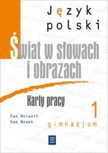 Okładka książki J.polski GIM Świat w słowach 1 karty w. 2011 WSIP