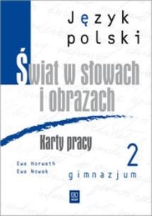 Okładka książki J.polski GIM Świat w słowach 2 karty w. 2011 WSIP