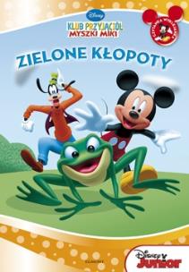 Okładka książki Klub przyjaciół Myszki Miki Zielone kłopoty Egmont