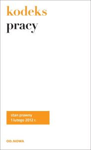 Okładka książki Kodeks pracy