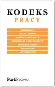 Okładka książki Kodeks pracy