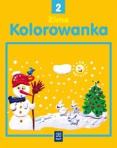Okładka książki Kolorowanka 2 - Zima WSiP
