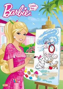 Okładka książki Kolorowanka - Barbie &reg; I can be 3  A4
