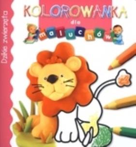 Okładka książki Kolorowanka dla maluchów - Dzikie zwierzęta w.2012