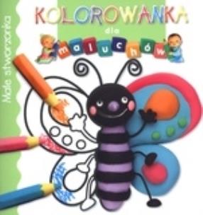 Okładka książki Kolorowanka dla maluchów - Małe stworzonka