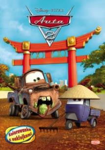 Okładka książki Kolorowanka z naklejkami - Auta 2