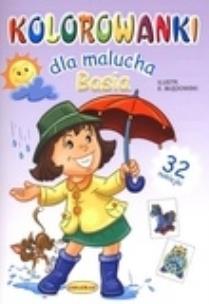 Okładka książki Kolorowanki dla malucha - Basia