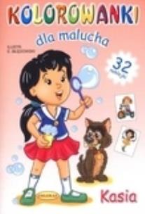 Okładka książki Kolorowanki dla malucha - Kasia