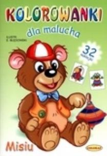 Okładka książki Kolorowanki dla malucha - Misiu
