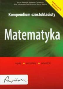 Okładka książki Kompendium szóstoklasisty. Matematyka