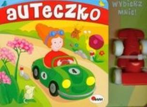 Okładka książki Książeczka z zabawką - Auteczko