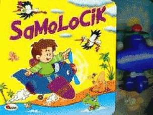 Okładka książki Książeczka z zabawką - Samolocik