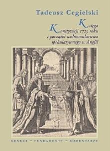 Okładka książki Księga Konstytucji 1723 roku i początki ...