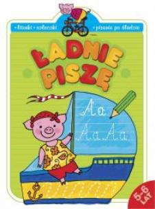 Okładka książki Ładnie piszę 5-6 lat