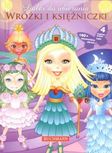 Okładka książki Lalki do ubierania - Wróżki i księżniczki