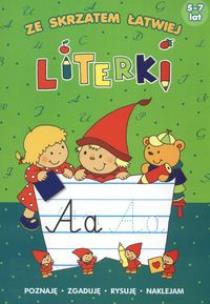 Okładka książki Literki - ze skrzatem łatwiej - Skrzat