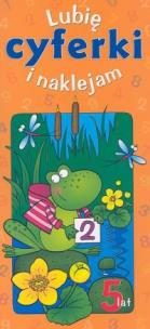 Okładka książki Lubię cyferki i naklejam - 5 lat