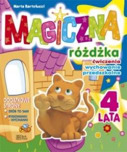 Okładka książki Magiczna różdżka 4 lata