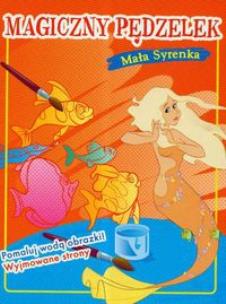 Okładka książki Magiczny pędzelek Mała syrenka