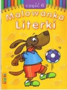 Okładka książki Malowanka - Literki cz. 6  LITERKA