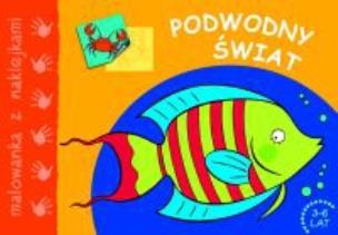 Okładka książki Malowanka z naklejkami - Podwodny świat