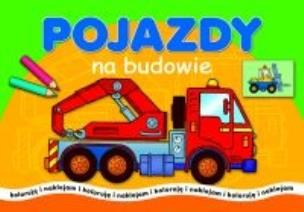 Okładka książki Malowanki - Pojazdy na budowie