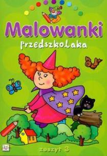 Okładka książki Malowanki przedszkolaka 3